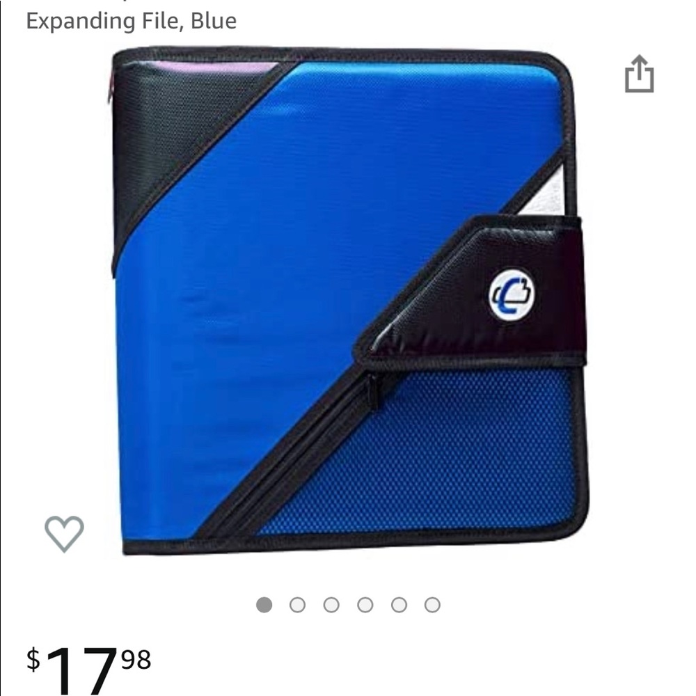 New Case-it open tab 3 ring binder - Picture 2 of 5